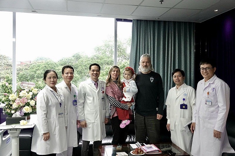Four-year-old Australian with bile duct cyst treated by Vietnamese doctors Four-year-old Australian with bile duct cyst treated by Vietnamese doctors