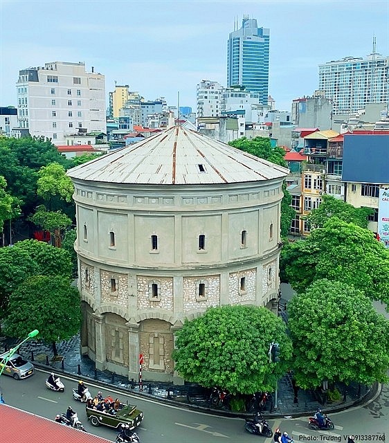 A view of Hang Dau Water Tower in Hanoi Capital City. Vietnam remains the destination of many foreign tourists. Photo: Truong Vi A view of Hang Dau Water Tower in Hanoi Capital City. Vietnam remains the destination of many foreign tourists. Photo: Truong Vi