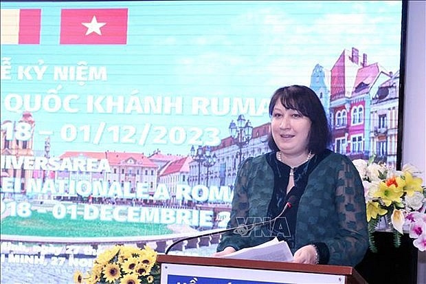 Romanian Ambassador to Vietnam Cristina Romila. (Photo: VNA) Romanian Ambassador to Vietnam Cristina Romila. (Photo: VNA)