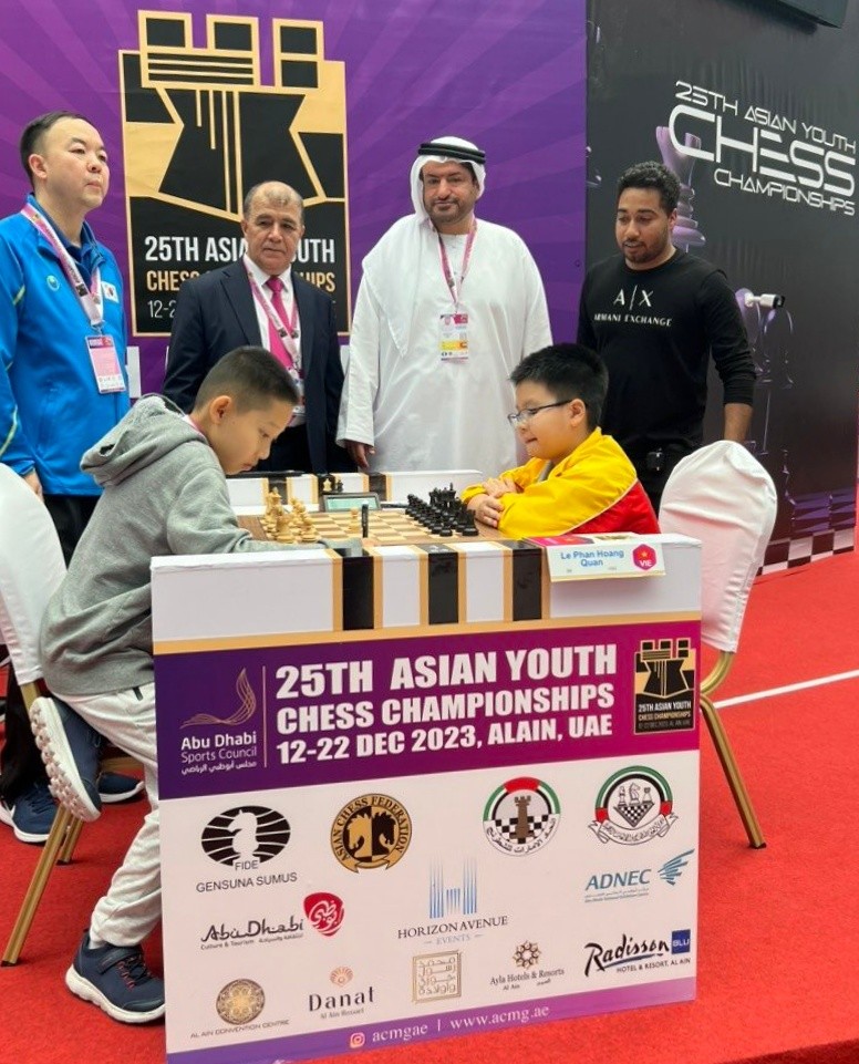 Young Vietnam Player Shines at Asian Youth Chess Championship Young Vietnam Player Shines at Asian Youth Chess Championship
