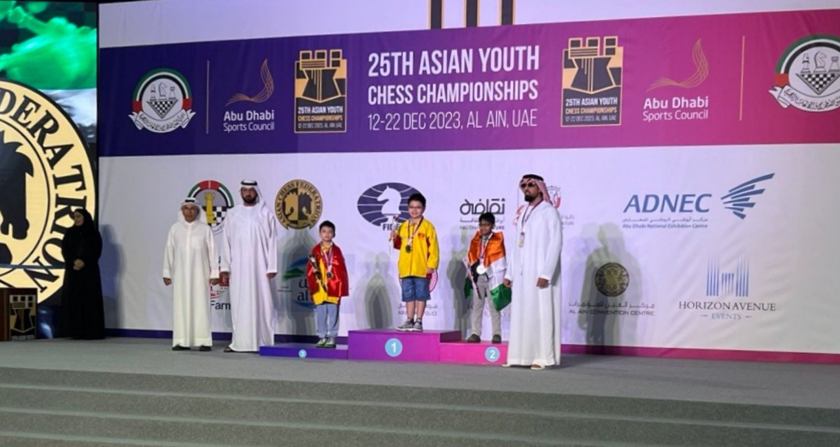 Young Vietnam Player Shines at Asian Youth Chess Championship Young Vietnam Player Shines at Asian Youth Chess Championship