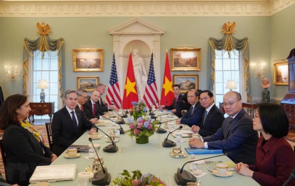 An overview of the first Vietnam-US Dialogue at the foreign ministerial level (Photo: VNA) An overview of the first Vietnam-US Dialogue at the foreign ministerial level (Photo: VNA)