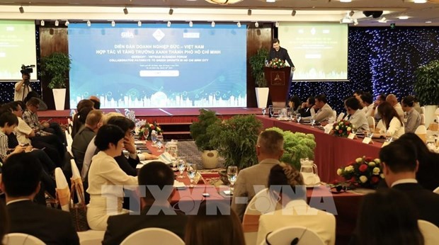 At the Germany – Vietnam business forum (Photo: VNA) At the Germany – Vietnam business forum (Photo: VNA)