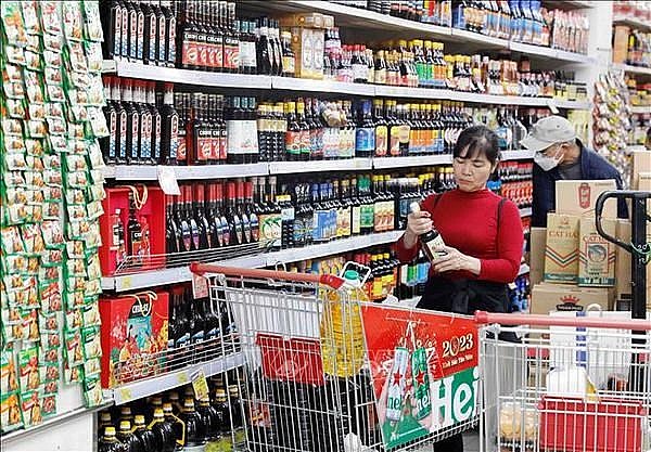 Shoppers at Big C Thang Long supermarket in Hanoi (Photo: VNA) Shoppers at Big C Thang Long supermarket in Hanoi (Photo: VNA)