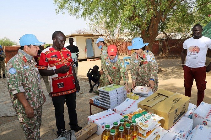 UN Appreciates Many Special Projects by the Vietnamese Engineer Unit in Abyei UN Appreciates Many Special Projects by the Vietnamese Engineer Unit in Abyei