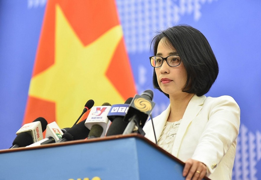 Foreign Ministry spokesperson Pham Thu Hang. Foreign Ministry spokesperson Pham Thu Hang.