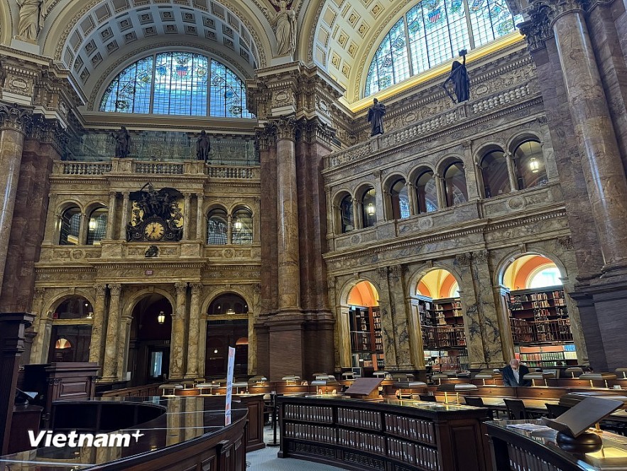 The Library of Congress is the largest library in the world. Photo: VNA The Library of Congress is the largest library in the world. Photo: VNA