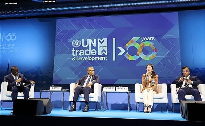 Vietnam calls for UNCTAD’s continued support for developing countries. (Photo: VNA) Vietnam calls for UNCTAD’s continued support for developing countries. (Photo: VNA)