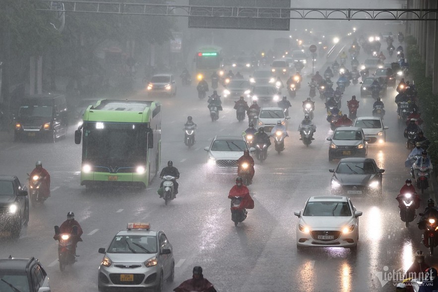 North Vietnam prepares for heavy rain from June 14 to 16. (Illustration: Thach Thao) North Vietnam prepares for heavy rain from June 14 to 16. (Illustration: Thach Thao)
