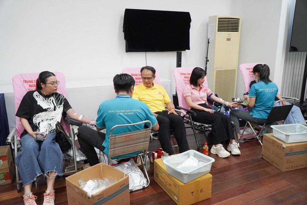 Thai Expats Join Vietnam's Blood Donation Drive Thai Expats Join Vietnam's Blood Donation Drive