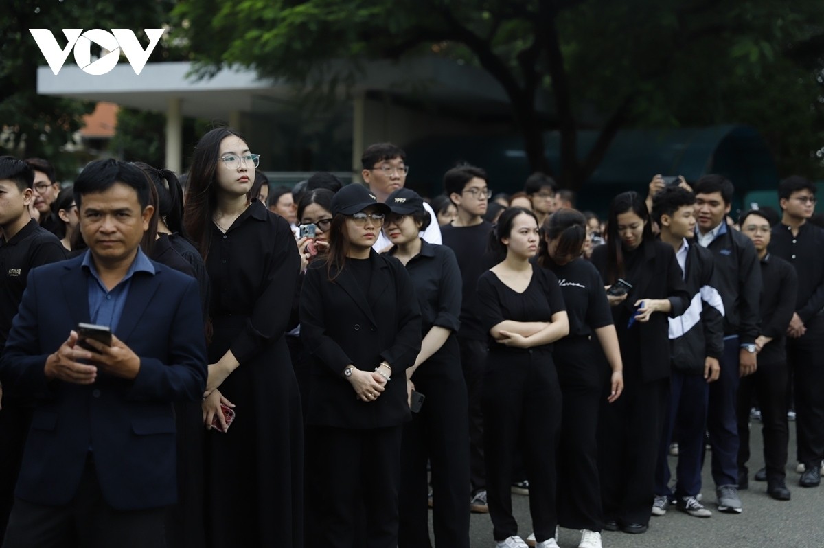 Endless Streams Of People Mourn General Secretary Nguyen Phu Trong Endless Streams Of People Mourn General Secretary Nguyen Phu Trong