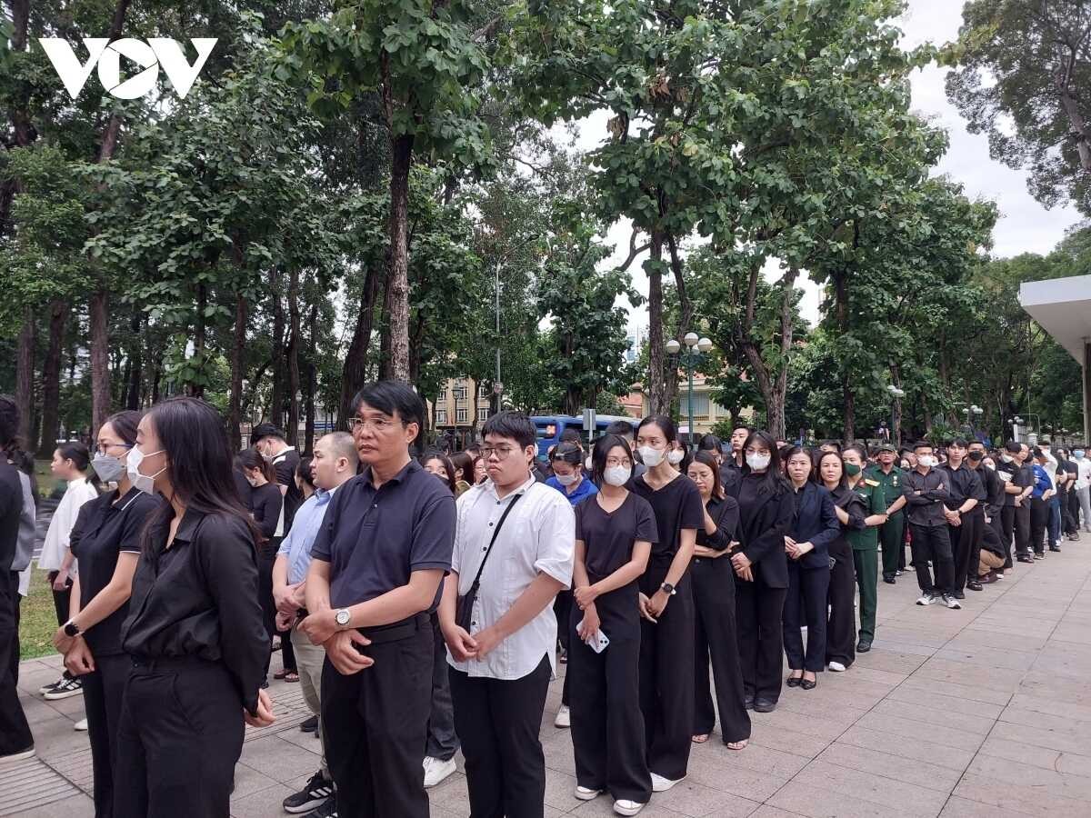 Endless Streams Of People Mourn General Secretary Nguyen Phu Trong Endless Streams Of People Mourn General Secretary Nguyen Phu Trong