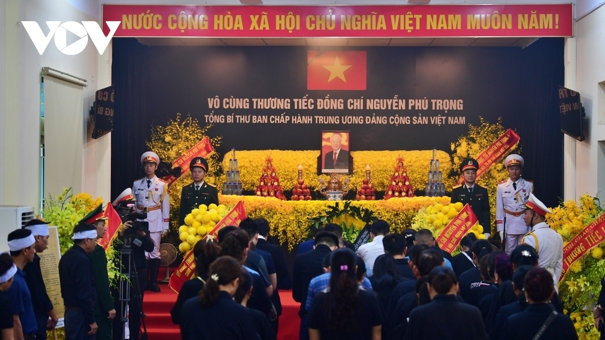 Endless Streams Of People Mourn General Secretary Nguyen Phu Trong Endless Streams Of People Mourn General Secretary Nguyen Phu Trong