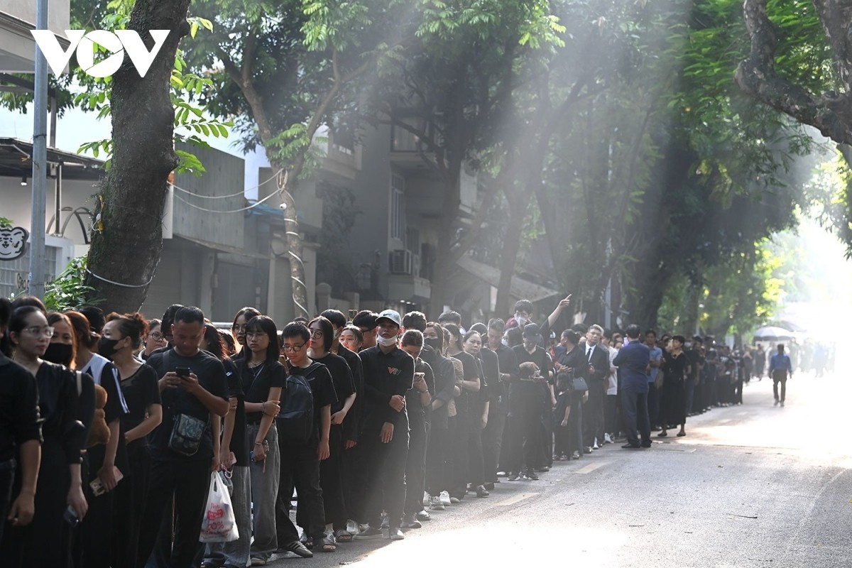 Endless Streams Of People Mourn General Secretary Nguyen Phu Trong Endless Streams Of People Mourn General Secretary Nguyen Phu Trong