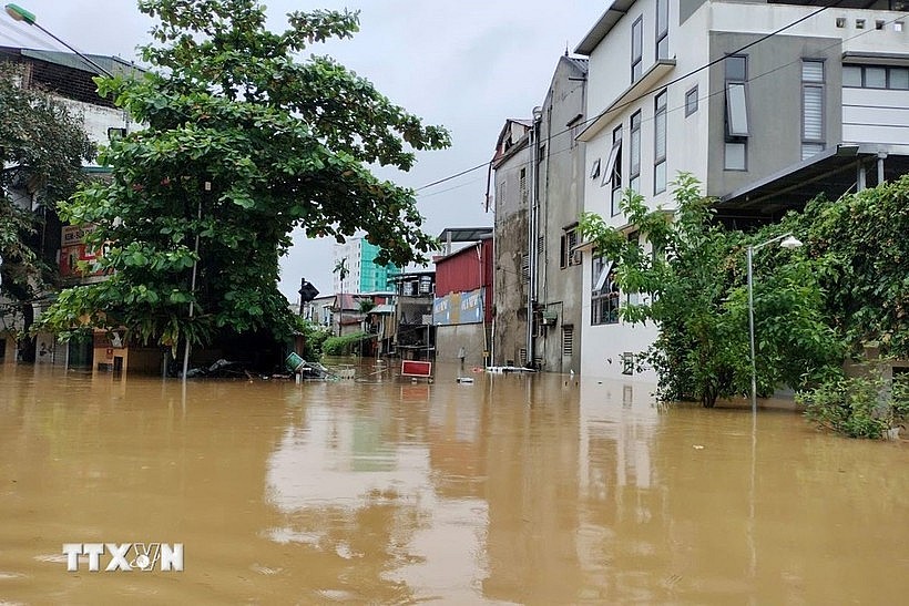 Flooding caused by Typhoon Yagi in Yen Bai province (Photo: VNA) Flooding caused by Typhoon Yagi in Yen Bai province (Photo: VNA)