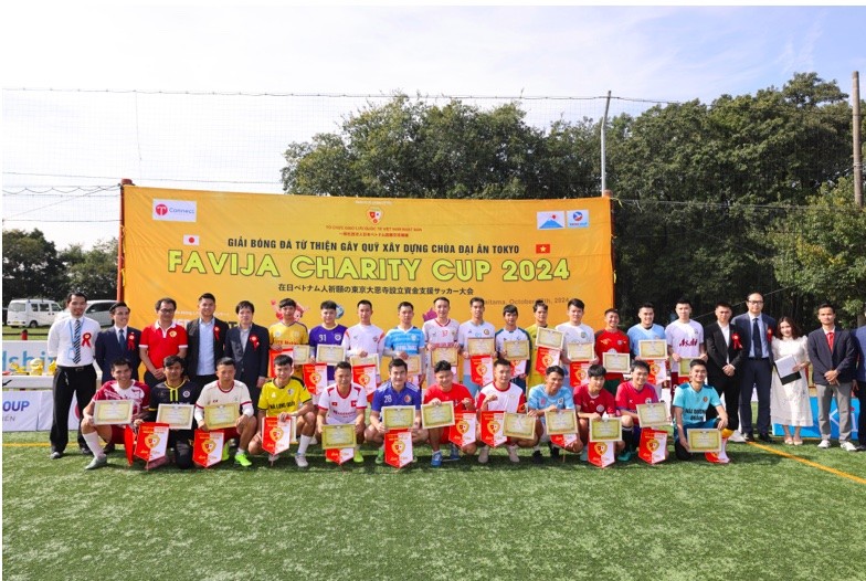 Football Tournament in Tokyo raises funds to build Vietnamese pagoda Football Tournament in Tokyo raises funds to build Vietnamese pagoda