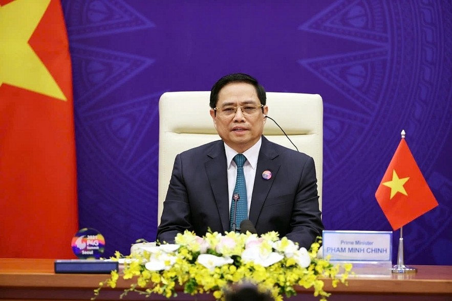 Vietnamese Prime Minister Pham Minh Chinh. Vietnamese Prime Minister Pham Minh Chinh.