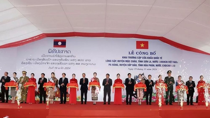 Long Sap - Pa Hang International Border Gate Launched Long Sap - Pa Hang International Border Gate Launched