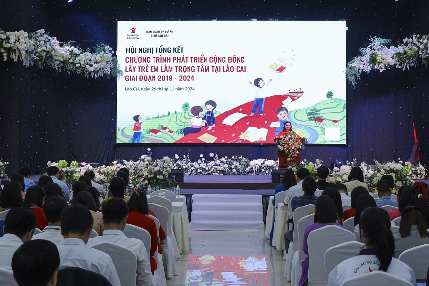 Save the Children to Aid Lao Cai for Children-Centered Sustainable Development Save the Children to Aid Lao Cai for Children-Centered Sustainable Development