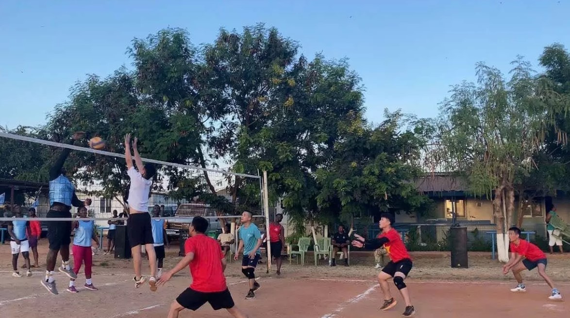 Vietnam's Field Hospital Unit Holds Sport Exchange in South Sudan Vietnam's Field Hospital Unit Holds Sport Exchange in South Sudan
