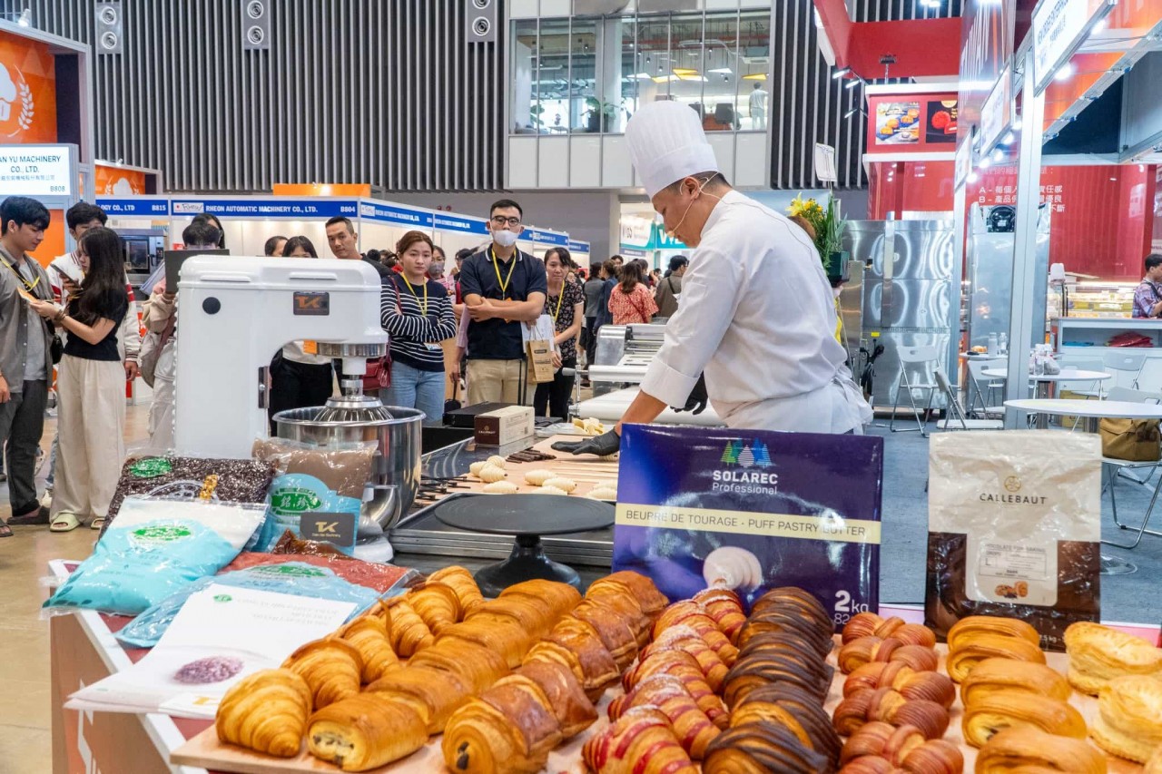 A wide and diverse range of products from modern baking machines and high-quality ingredients to finished baked goods are on display at the Việt Nam International Bakery Show (VIBS 2024) that opened in HCM City on Wednesday.  There are nearly 200 booths set up by 120 domestic and international brands.