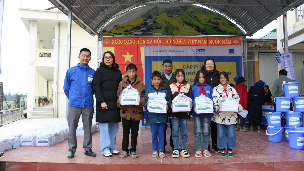 From December 18–20, 2024, the project Plan International Vietnam Supports Post-Typhoon Recovery in Ha Giang