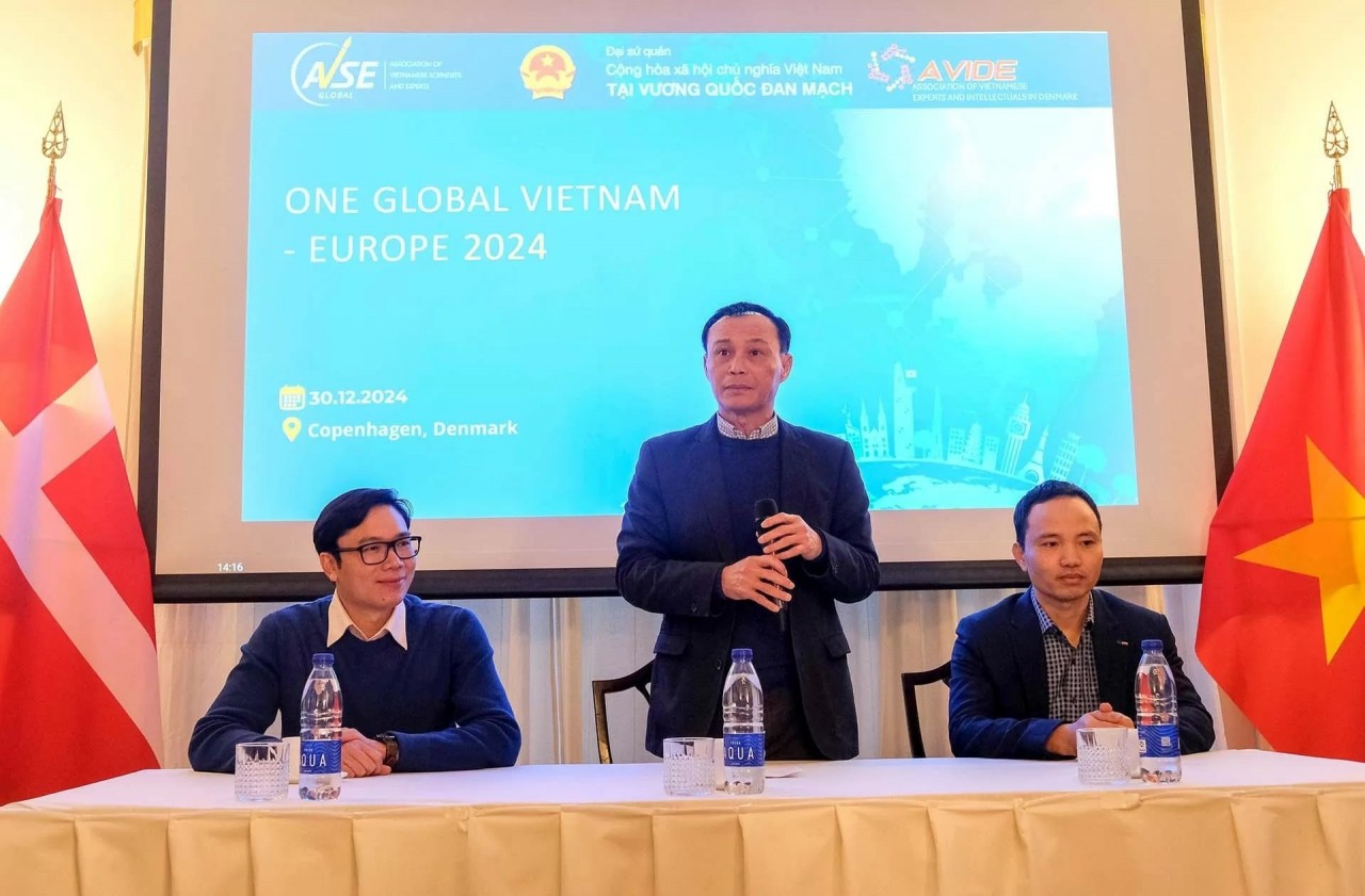 Vietnamese Ambassador to Denmark Luong Thanh Nghi speaks at the meeting. (Photo: scov.gov.vn) Vietnamese Ambassador to Denmark Luong Thanh Nghi speaks at the meeting. (Photo: scov.gov.vn)