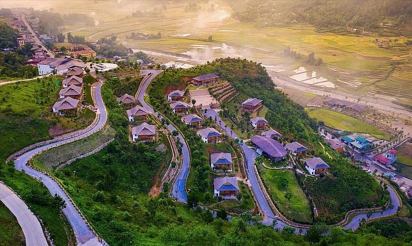Le Champ Tu Le Resort Hot Spring & Spa in Yen Bai province (Photo: VNA) Le Champ Tu Le Resort Hot Spring & Spa in Yen Bai province (Photo: VNA)