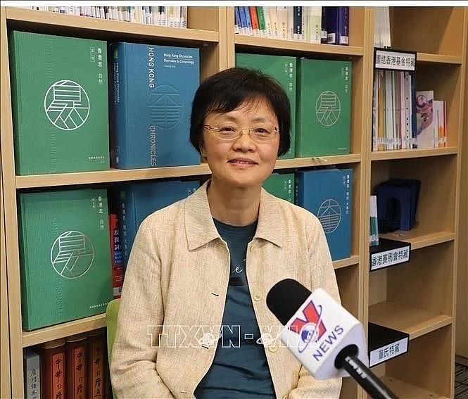 Dr. Sun Wenbin, Director of the Hong Kong Chronicles Institute (Photo: VNA) Dr. Sun Wenbin, Director of the Hong Kong Chronicles Institute (Photo: VNA)