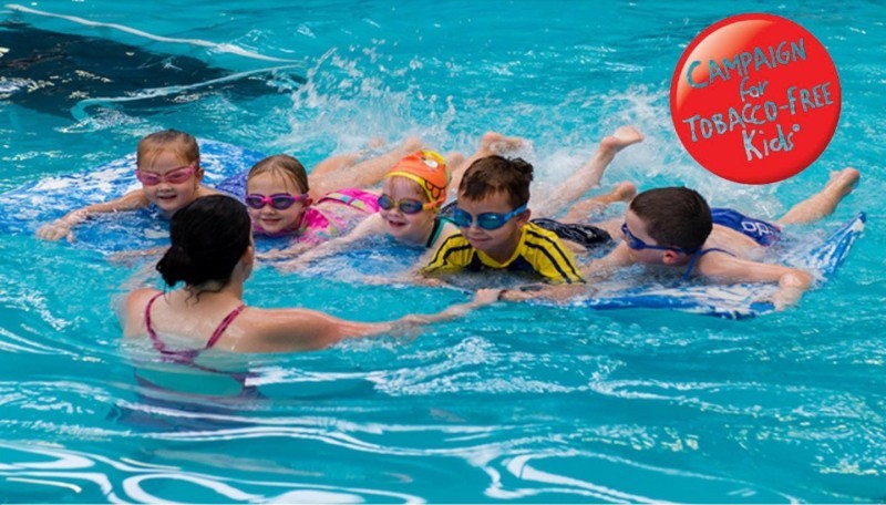 Campaign For Tobacco-Free Kids (USA) Helps 2,400 Children Learn To Swim Safely US-Funded Initiative to Combat Child Drowning in Hanoi