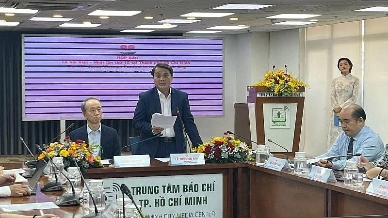 Le Truong Duy, deputy director of the Ho Chi Minh City Department of Foreign Affairs, speaks at the event (Photo: baotintuc.vn) Le Truong Duy, deputy director of the Ho Chi Minh City Department of Foreign Affairs, speaks at the event (Photo: baotintuc.vn)