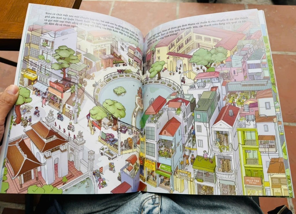 Travelling Vietnam Through Paintings By French Artist Travelling Vietnam Through French Artist's Children Book