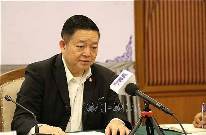 ASEAN Secretary-General Dr Kao Kim Hourn in the interview (Photo: VNA) ASEAN Secretary-General Dr Kao Kim Hourn in the interview (Photo: VNA)