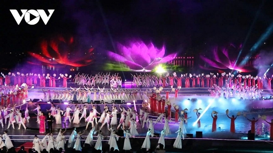 A performance at the opening ceremony of the National Tourism Year 2025 in Hue on March 25.