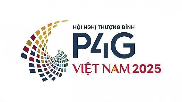 Logo of the fourth Partnership for Green Growth and the Global Goals 2030 (P4G) Summit.