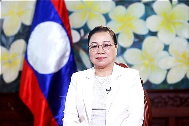 Lao Ambassador to Vietnam Khamphao Ernthavanh (Photo: VNA)