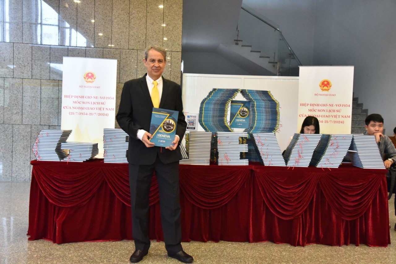 Mexican Ambassador to Vietnam Alejandro Negrín attends an event organized by the Ministry of Foreign Affairs in July 2024. (Photo: Xuan Son Mexican Ambassador to Vietnam Alejandro Negrín attends an event organized by the Ministry of Foreign Affairs in July 2024. (Photo: Xuan Son