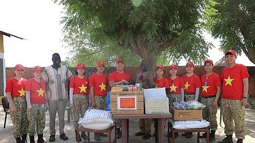 Vietnam Leaves Imprints on the World Peacekeeping Map Vietnam Leaves Imprints on the World Peacekeeping Map