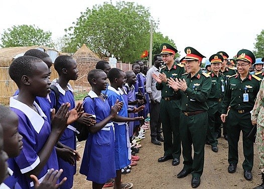 Vietnam Leaves Imprints on the World Peacekeeping Map Vietnam Leaves Imprints on the World Peacekeeping Map