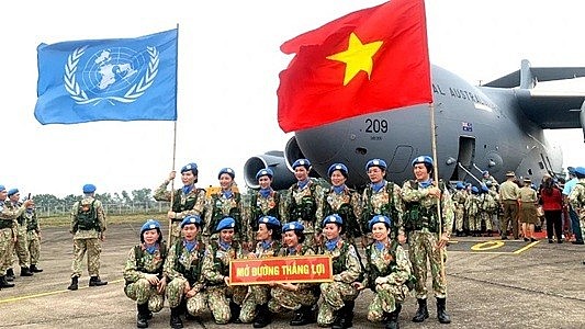 Vietnam Leaves Imprints on the World Peacekeeping Map Vietnam Leaves Imprints on the World Peacekeeping Map
