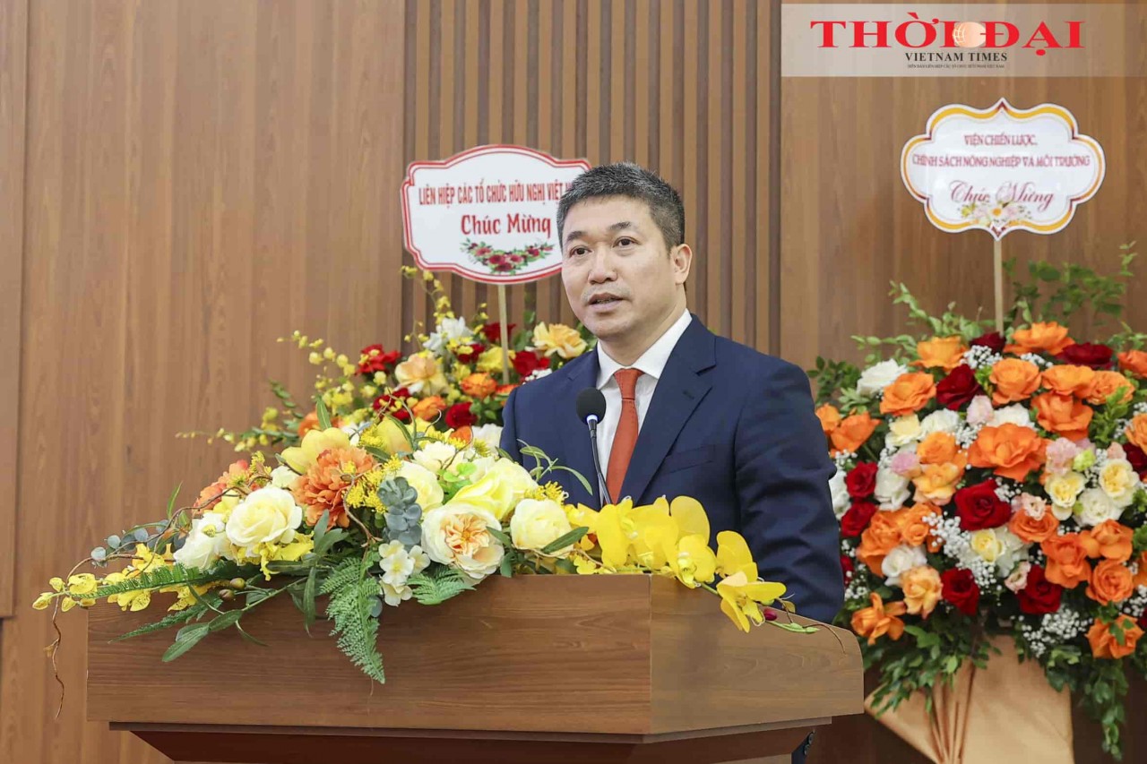VUFO President Phan Anh Son outlines strategic directions to strengthen Vietnam-Australia people-to-people diplomacy. (Photo: Dinh Hoa) VUFO President Phan Anh Son outlines strategic directions to strengthen Vietnam-Australia people-to-people diplomacy. (Photo: Dinh Hoa)