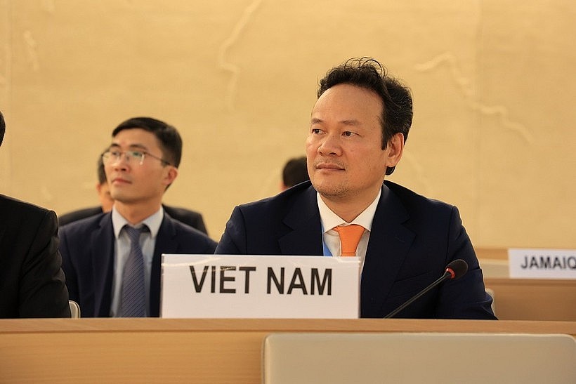 Permanent Representative of Vietnam in Geneva Ambassador Mai Phan Dung. (Photo: VNA) Permanent Representative of Vietnam in Geneva Ambassador Mai Phan Dung. (Photo: VNA)