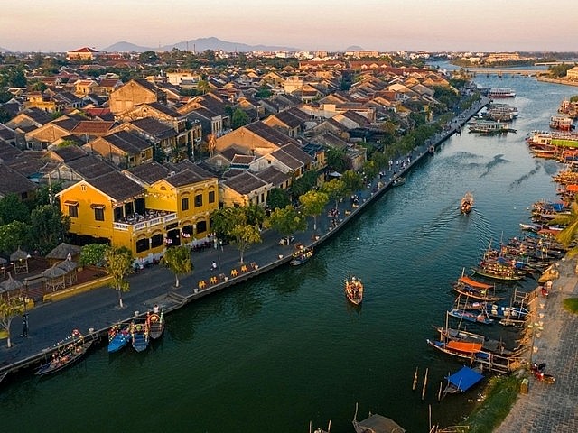 A corner of Hoi An in the central city of Da Nang. A corner of Hoi An in the central city of Da Nang.