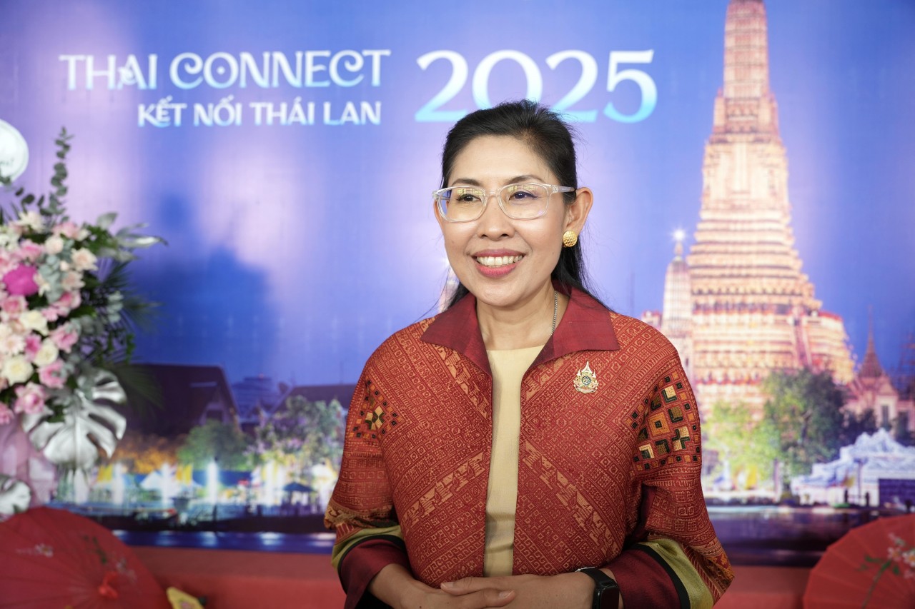 Thai Ambassador to Vietnam Urawadee Sriphiromya (Photo: Thanh Thao). Thai Ambassador to Vietnam Urawadee Sriphiromya (Photo: Thanh Thao).
