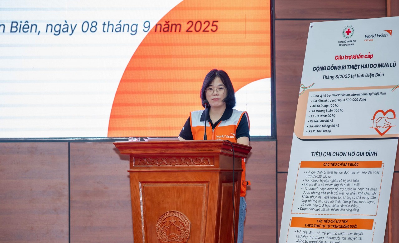 Vu Thi Nga, Director of Operations of World Vision International in Vietnam. (Photo: WVIV) Vu Thi Nga, Director of Operations of World Vision International in Vietnam. (Photo: WVIV)