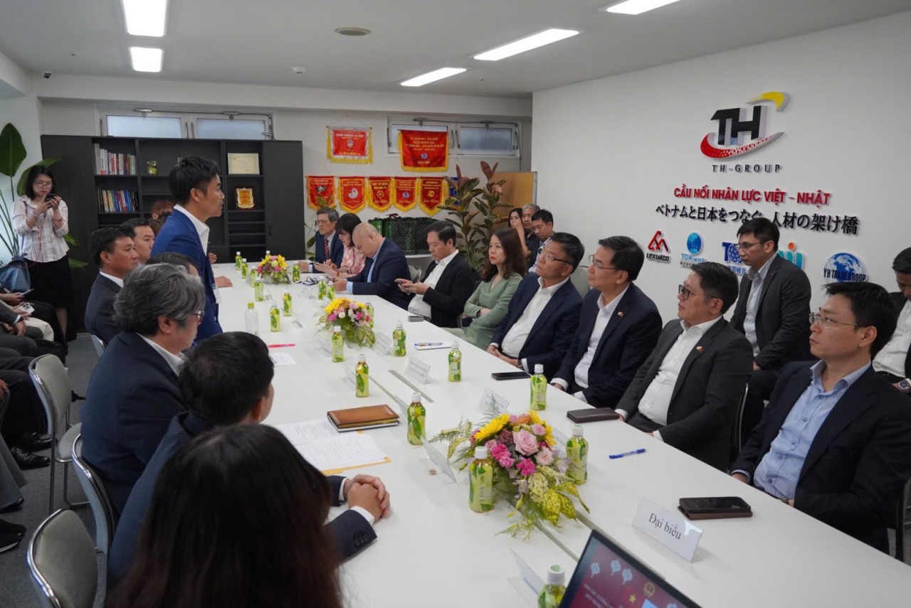Delegates attending the Launching Ceremony of the Vietnam Trade Promotion and Product Showcase Center in Japan. (Photo: Vietnam House)