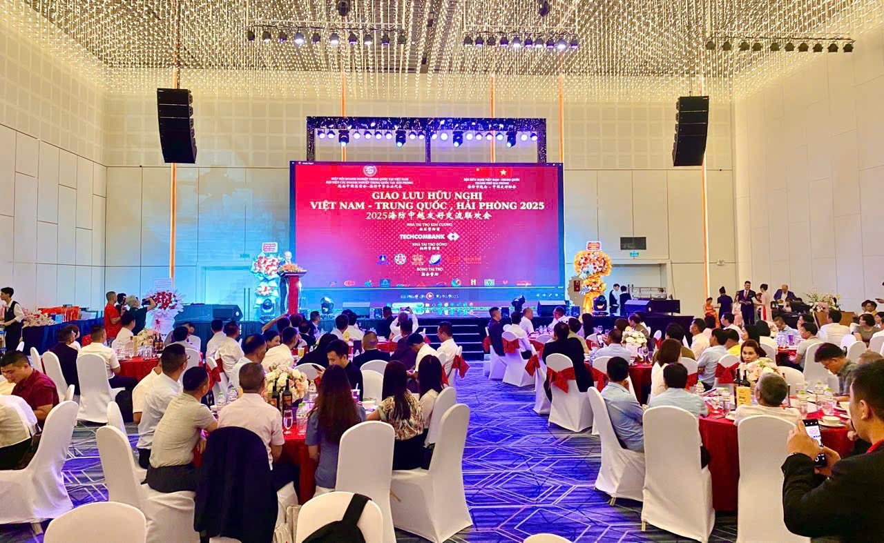 The Vietnam - China Friendship Exchange Program 2025 in Hai Phong. (Photo: haiphong.gov.vn)