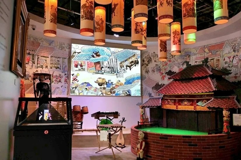 A design space inside the Vietnam Pavilion. (Source: Ministry of Culture, Sports and Tourism)