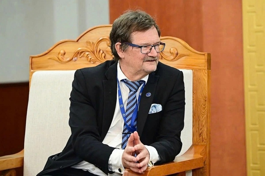 Finnish Ambassador to Vietnam Pekka Voutilainen. (Photo: Tung Dinh) Finnish Ambassador to Vietnam Pekka Voutilainen. (Photo: Tung Dinh)