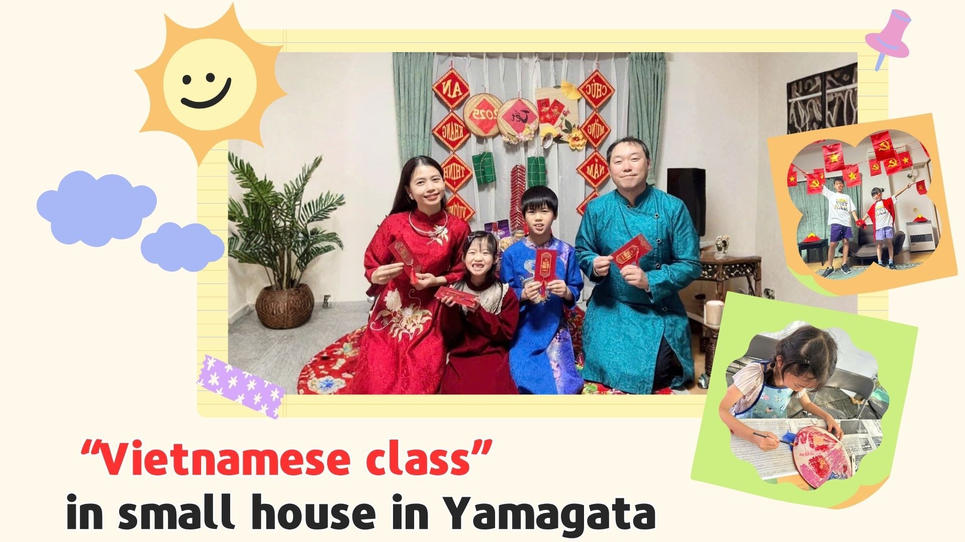 “Vietnamese class” in A Small House in Yamagata